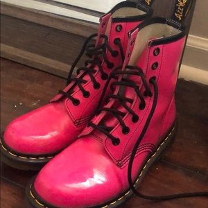 Pink Doc Marten 1940s